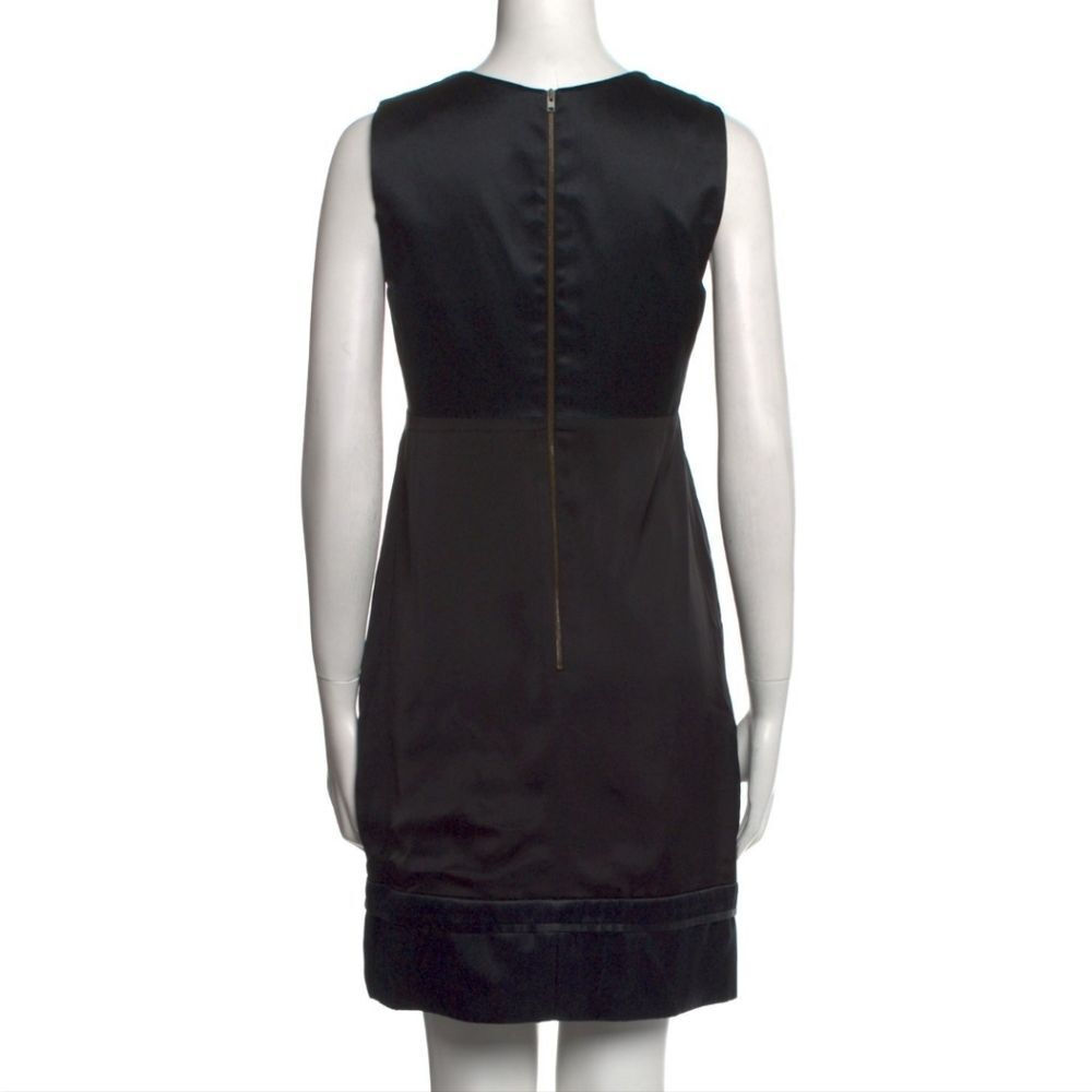 NWT Stella McCartney ITALIAN Silk Blend Cocktail Dress 40 Black - Picture 4 of 14